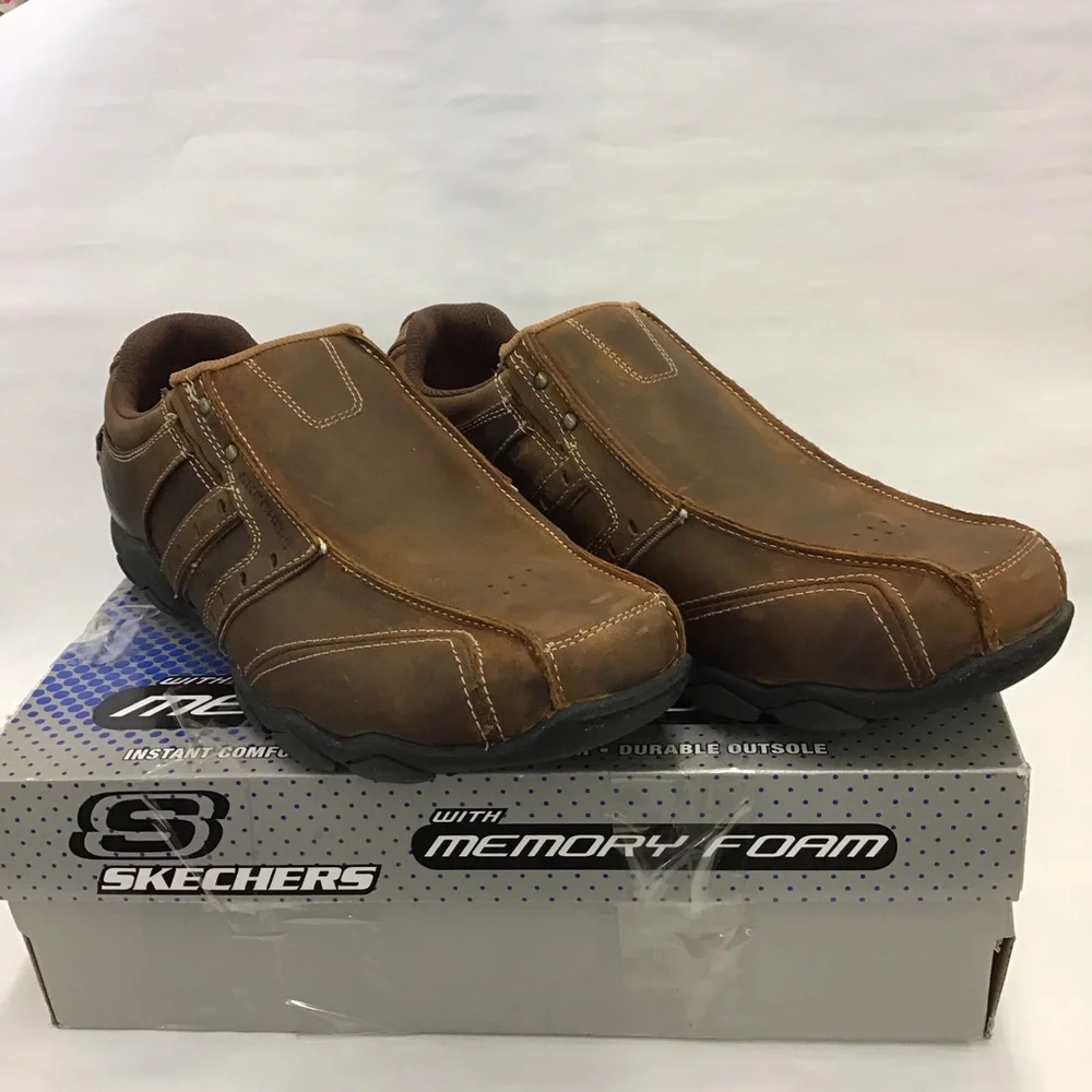Mens Skechers Diameter Slip-On Shoe 61779 EW CDB Size 11.5